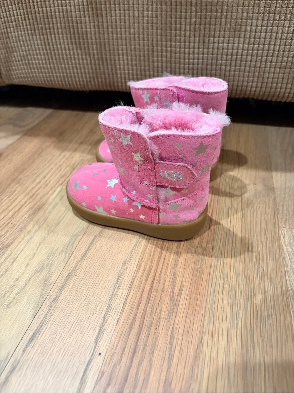Baby girl UGGS, size 4/5